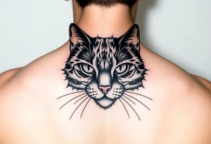 Black Cat tattoo idea
