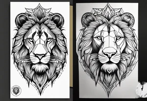 lion tattoo for arm tattoo idea