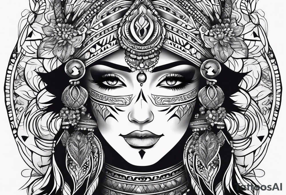 femal tattoo idea