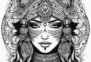 femal tattoo idea