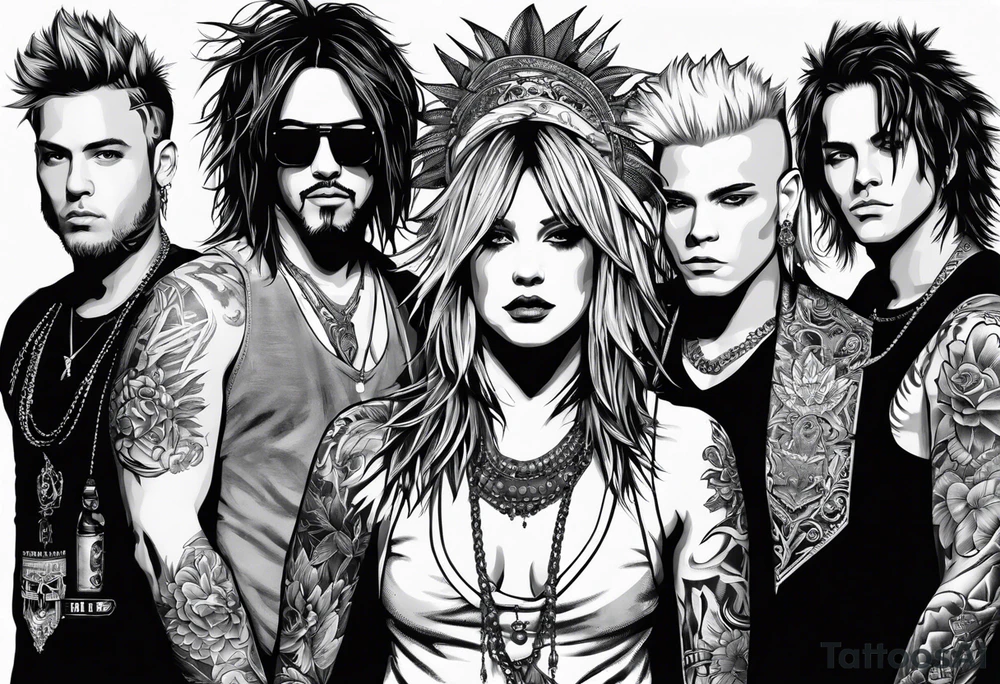 the gazette band tattoo idea