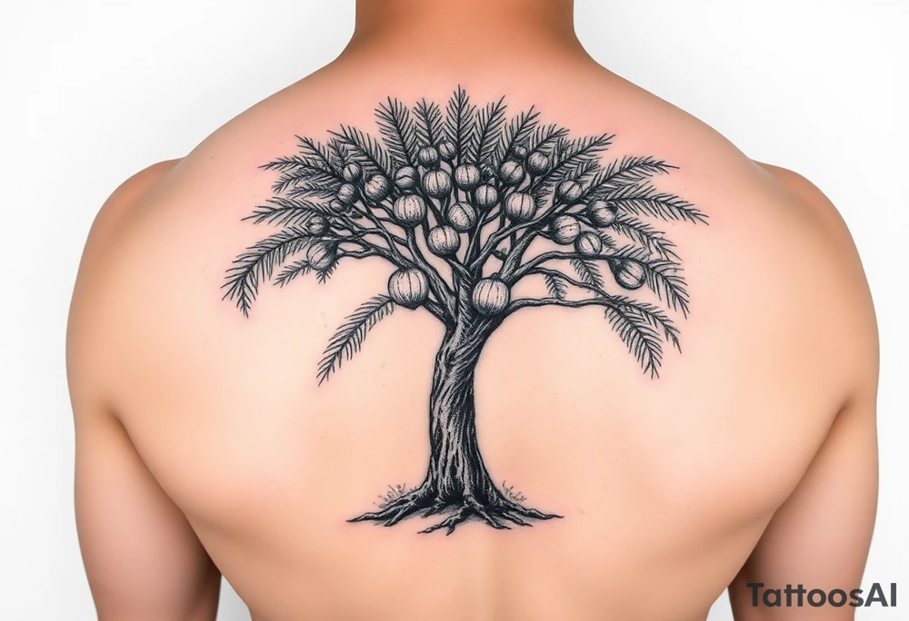 Breadfruit tree in iao valley maui tattoo idea