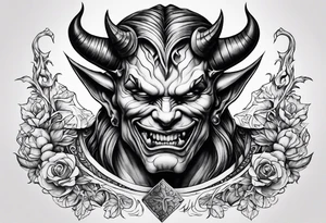 devil tattoo idea