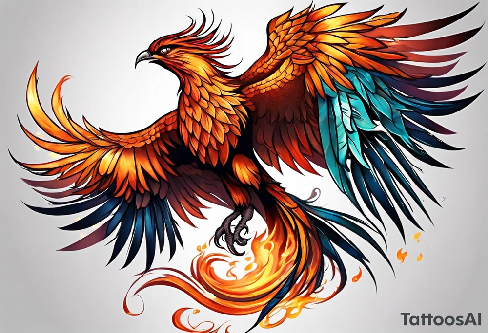 Phoenix who came back tattoo idea