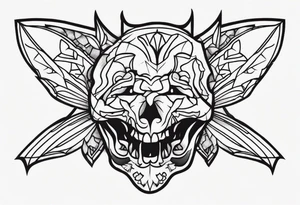 Torn skin tattoo design tattoo idea