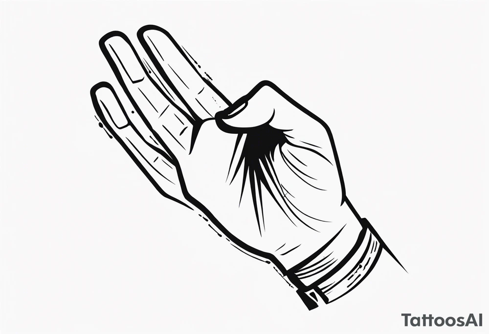 hand tattoo tattoo idea