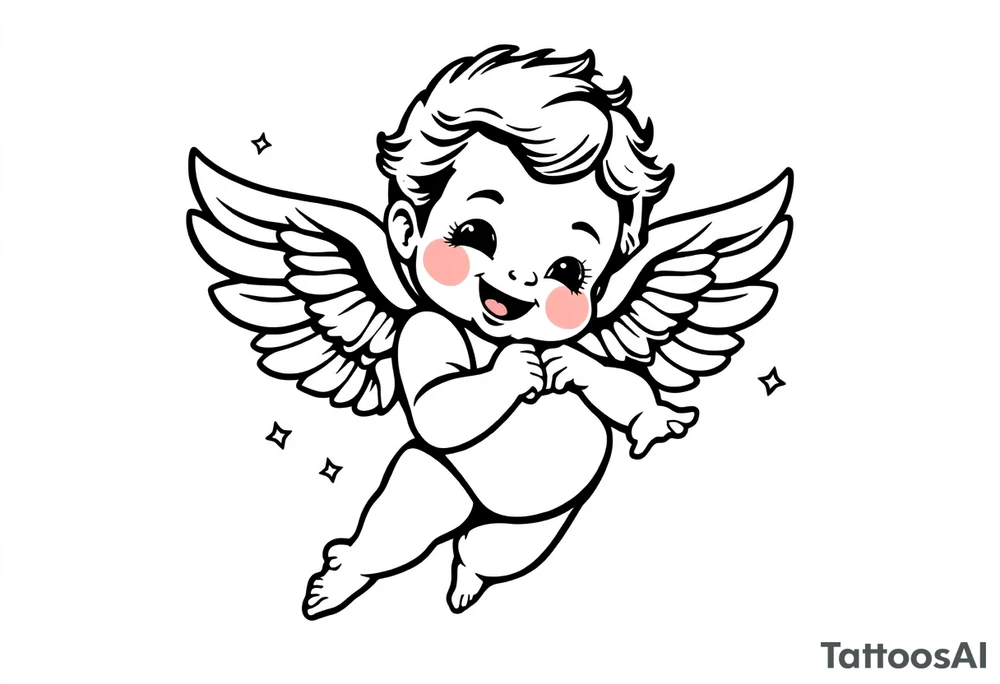 cherub tattoo idea
