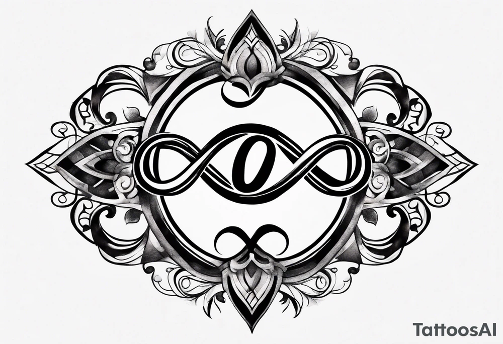 infinity symbol tattoo idea