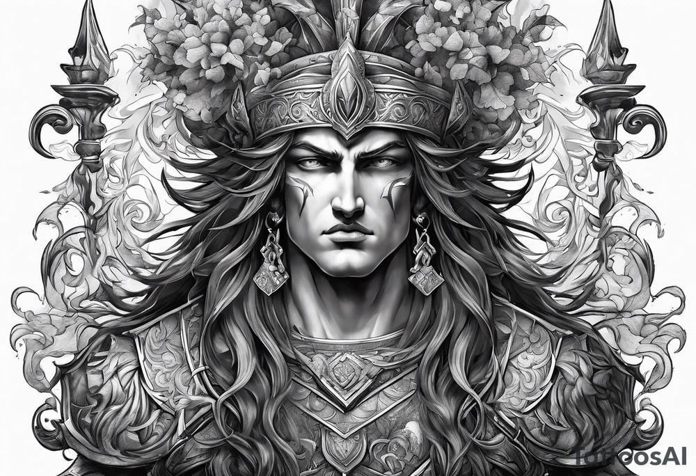 chaos greek god tattoo idea