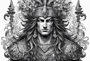 chaos greek god tattoo idea