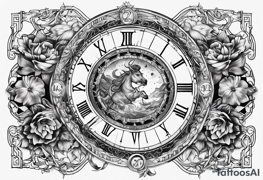 Zodiac tattoo idea