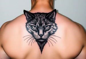 Black Cat tattoo idea