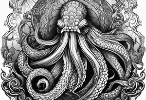 Kraken tattoo idea