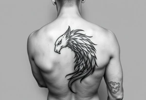 I want a tattoo on my calf that goes around the whole leg tattoo idea