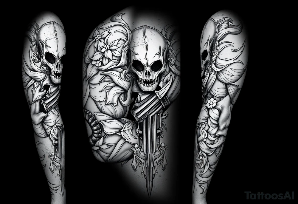 call of duty simon ghost riley tattoo idea