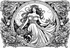 Hades and persephone tattoo idea