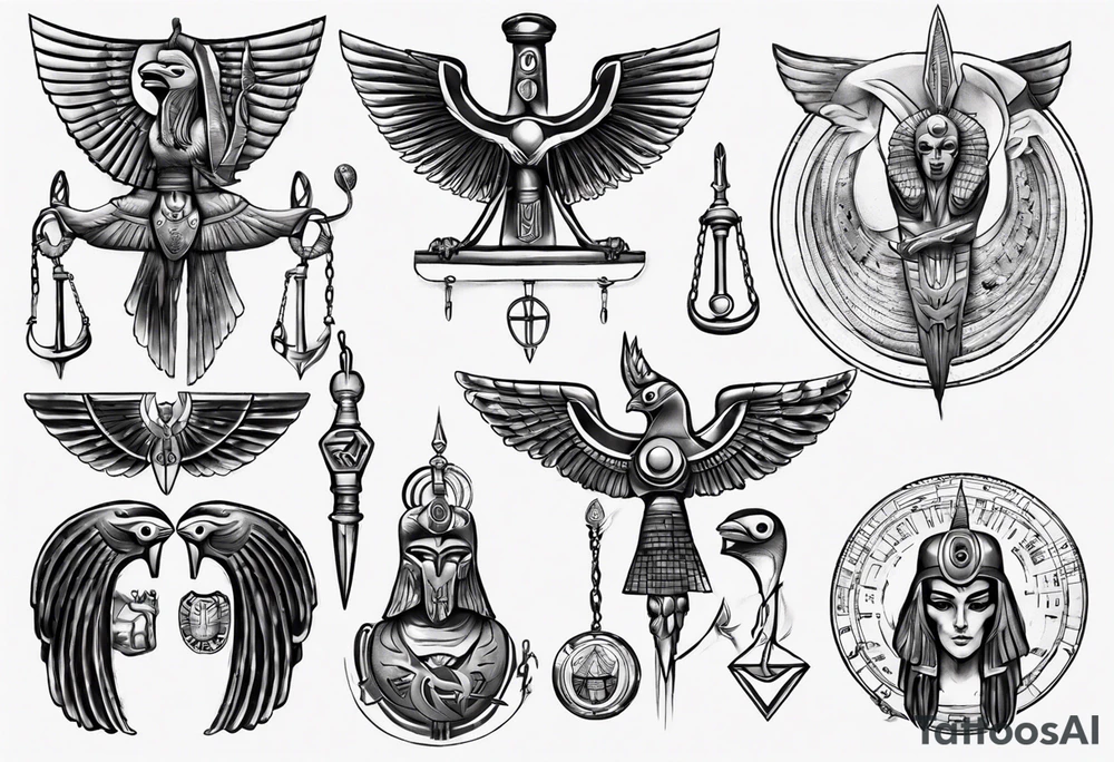 Eue of horus tattoo idea