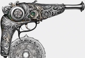 italian horn tattoo idea
