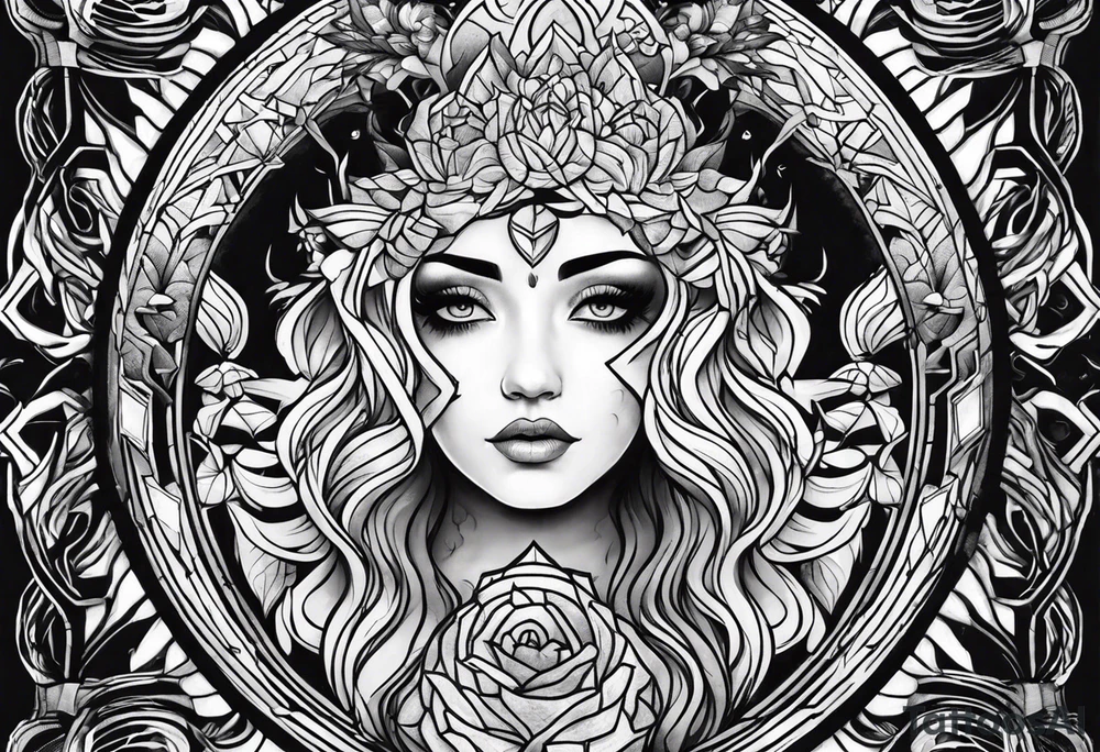 Reincarnation long forearm tattoo tattoo idea