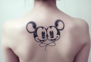 Mickeymouse heads Matthew 6lbs 7oz.    19 1/2in 07-29-2012 tattoo idea