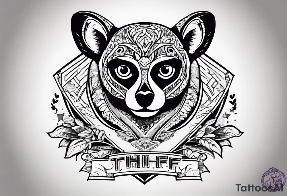 Lemur, thief tattoo idea