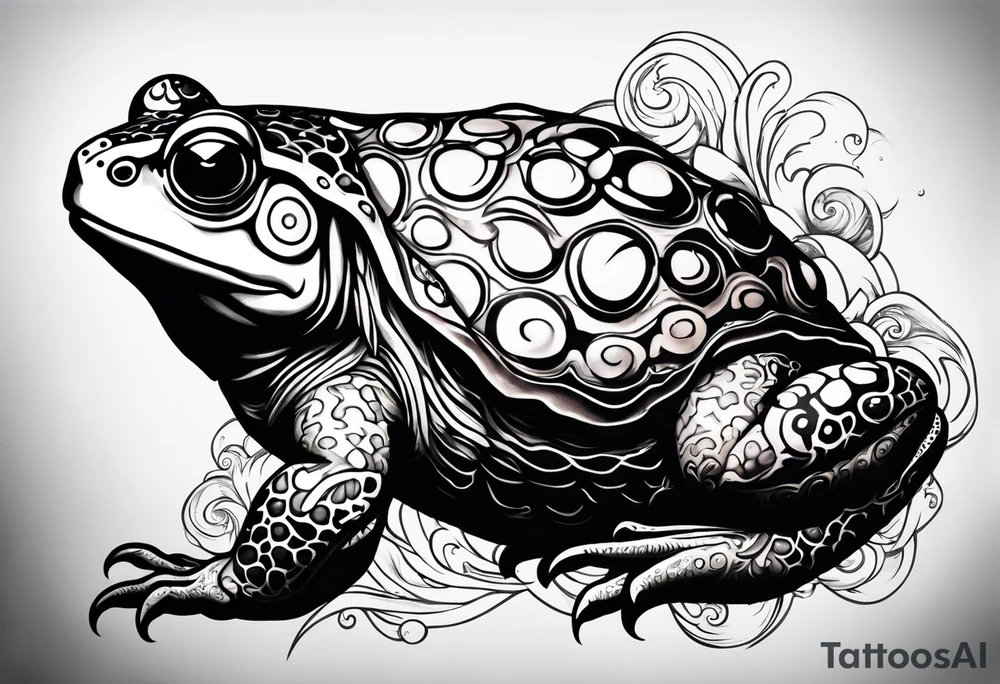 Jiraiya Naruto Gamakichi toad tattoo idea