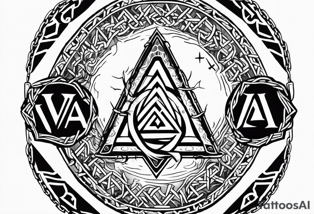 Valhalla berserker round shield axe
Valknut barbed wire chains tattoo idea Valhalla berserker round shield axe
Valknut barbed wire chains tattoo idea