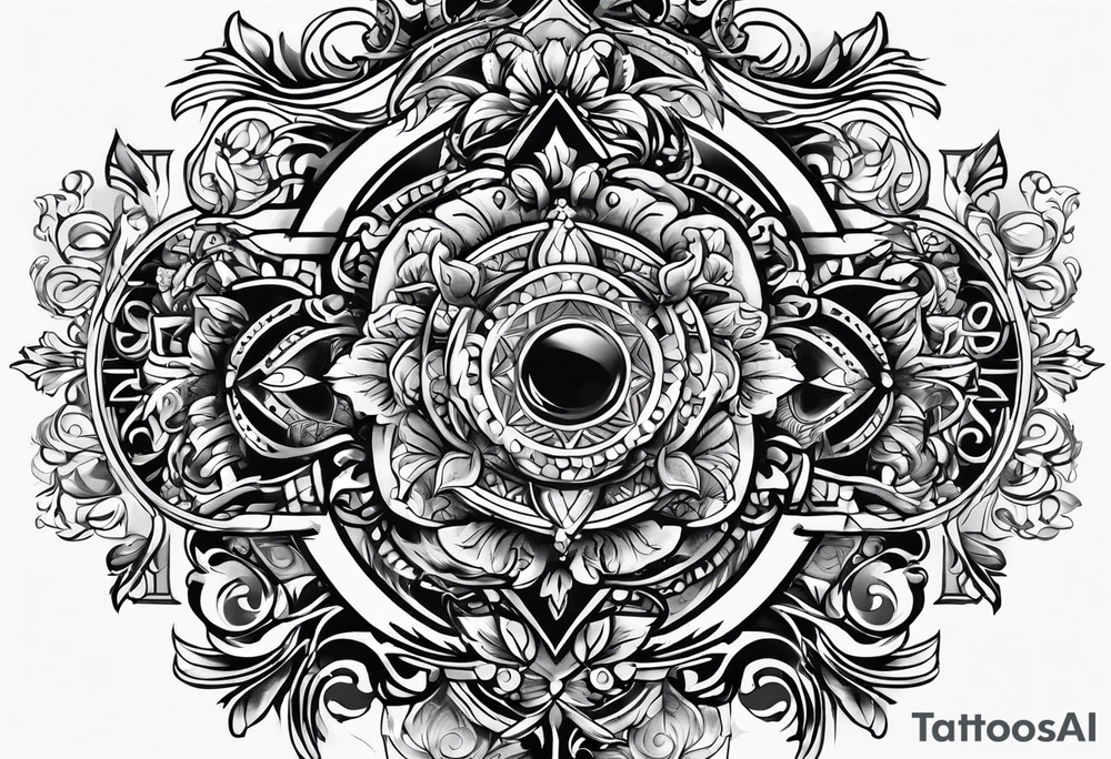 escudo espartano tattoo idea