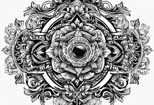 escudo espartano tattoo idea