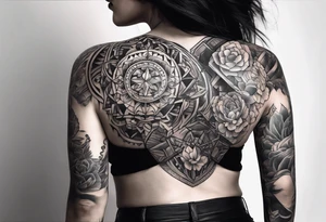Resilience and force shoulder tattoo idea