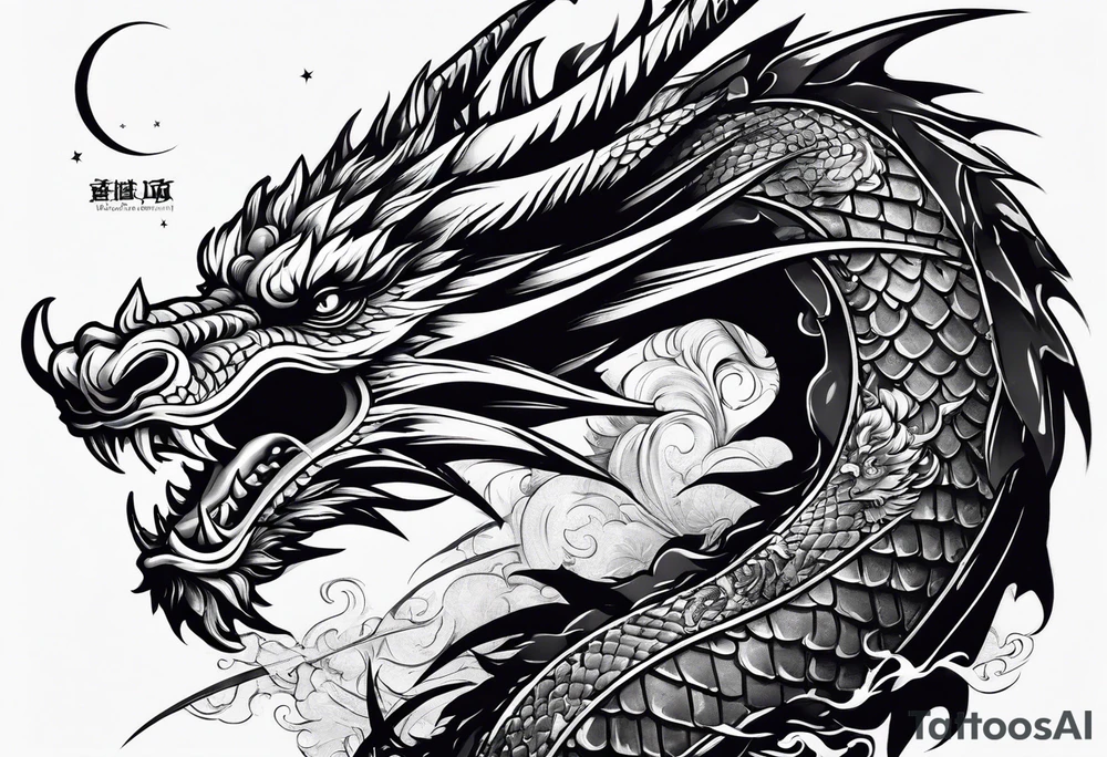 Dragon, shogun, star wars, army tattoo idea