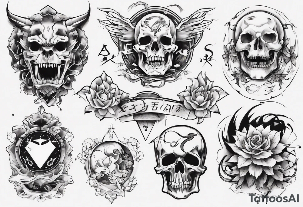 幾何学模様 tattoo idea