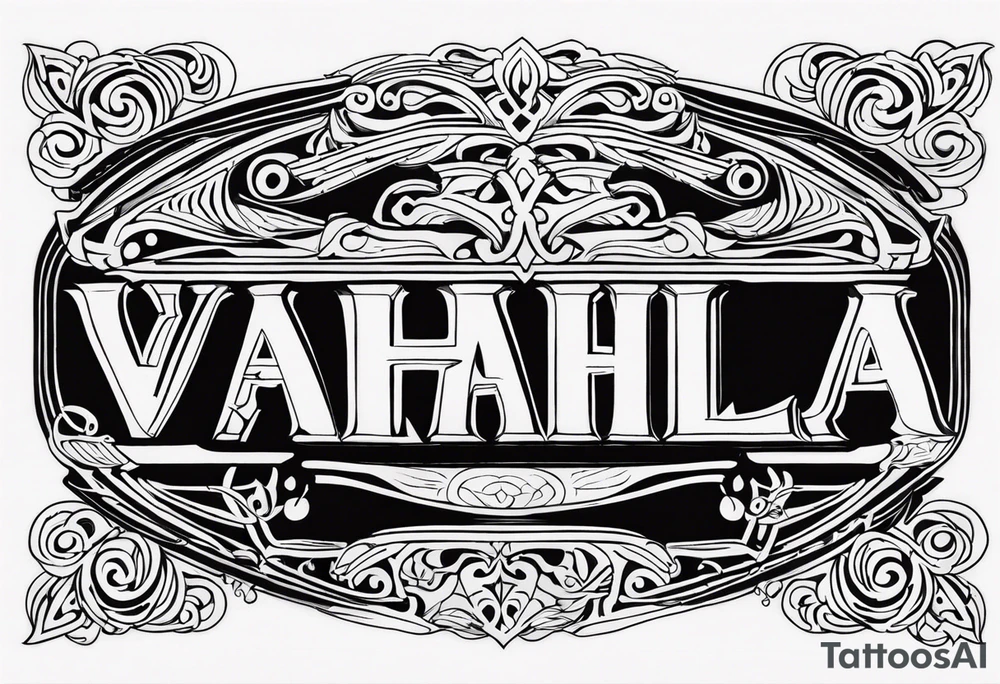 Valhalla tattoo idea