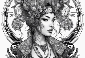 CYBERPUNK tattoo idea