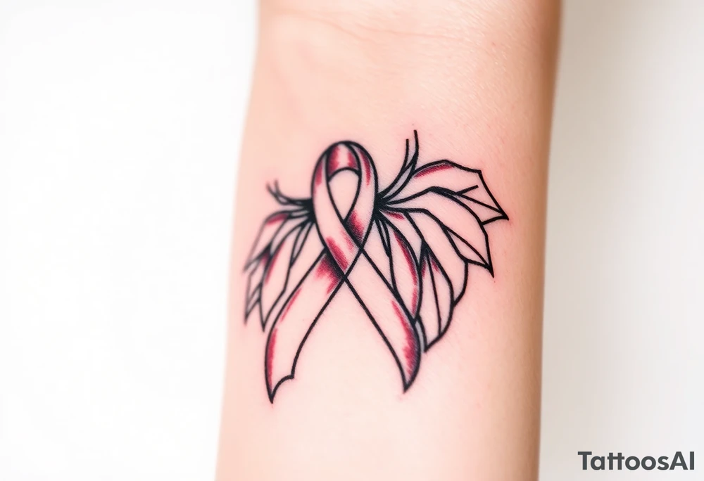 Breast cancer tattoo tattoo idea