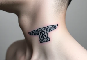 Rolls royce  hustler tattoo idea