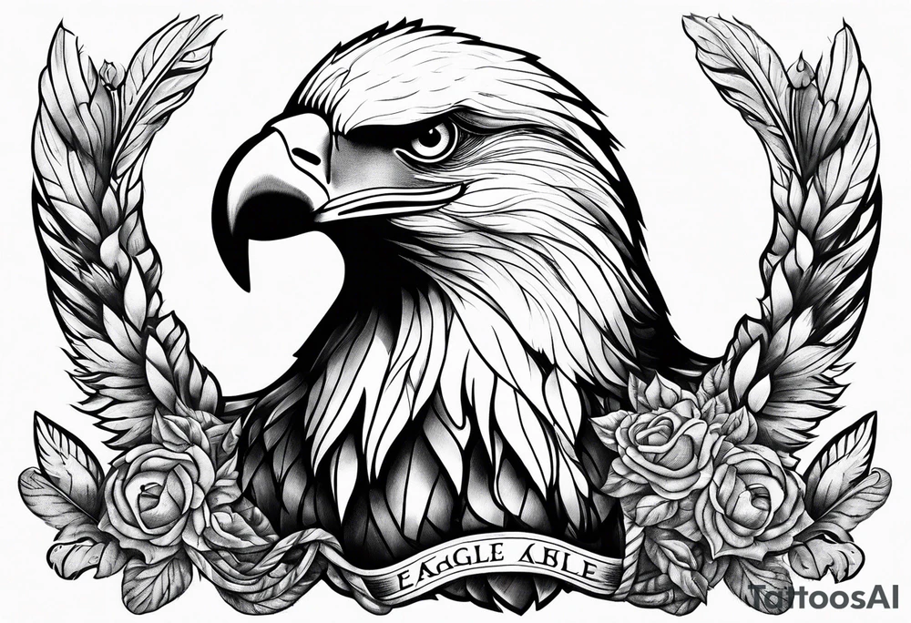 Eagle goble and anchor tattoo idea