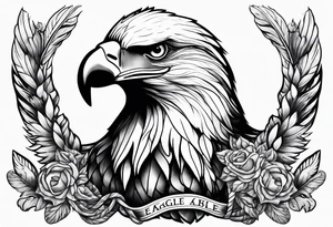 Eagle goble and anchor tattoo idea