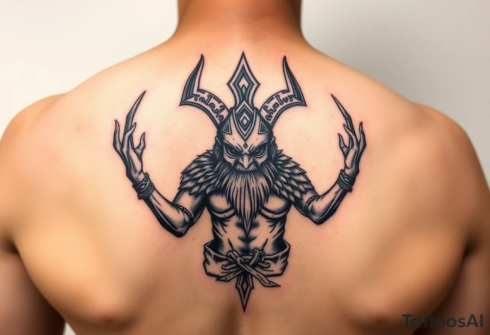 Tartarus greek god tattoo idea