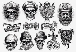steal
blue collar tattoo idea
