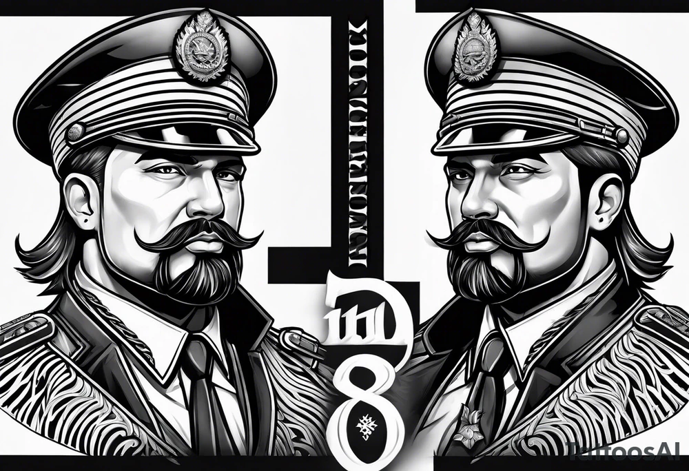 Officer Big Dick tattoo idea