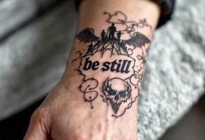 Be Still tattoo idea