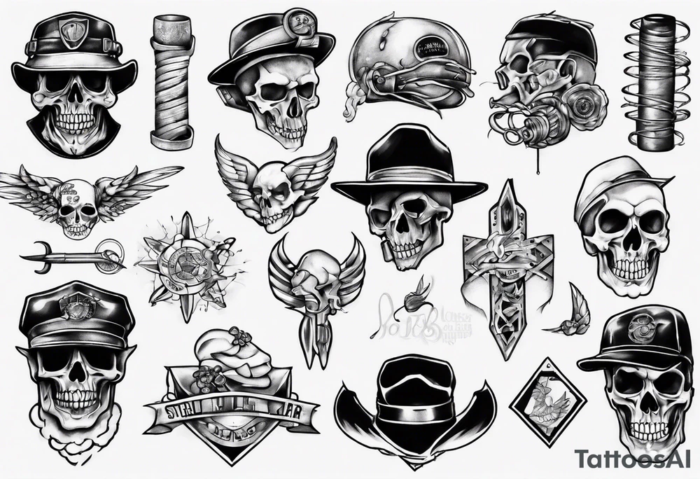 steal
blue collar tattoo idea