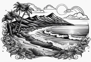 Beach Fishing
Sunset tattoo idea