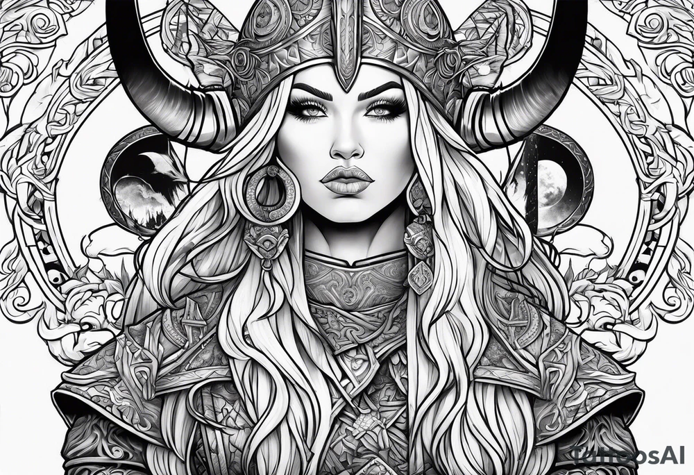 Kendra and Bubba, Viking Norse mythology tattoo idea