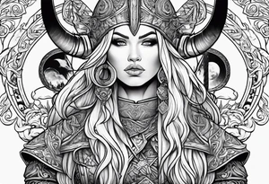 Kendra and Bubba, Viking Norse mythology tattoo idea