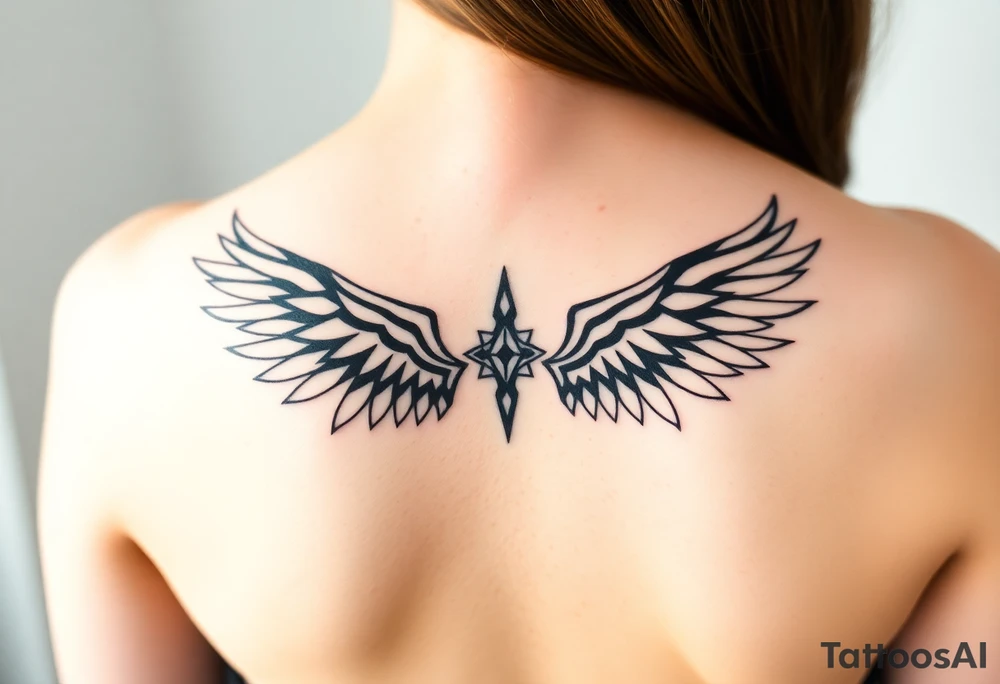 Wings tattoo idea