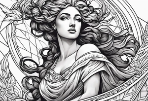 running
greek mythology tattoo idea
