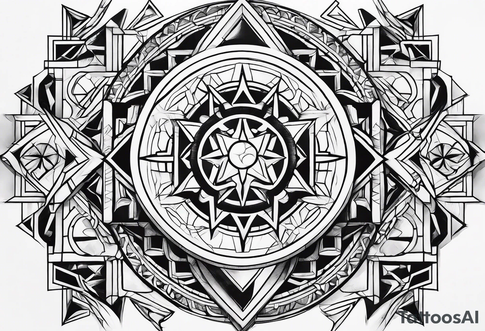 Power of friendship tattoo idea
