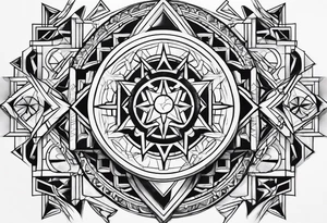 Power of friendship tattoo idea